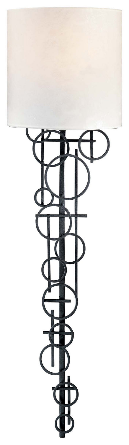 George Kovacs - P5130-066 - One Light Wall Sconce - George Kovacs - Sand Coal Black