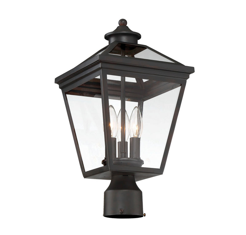 Three Light Post Lantern<br /><span style="color: