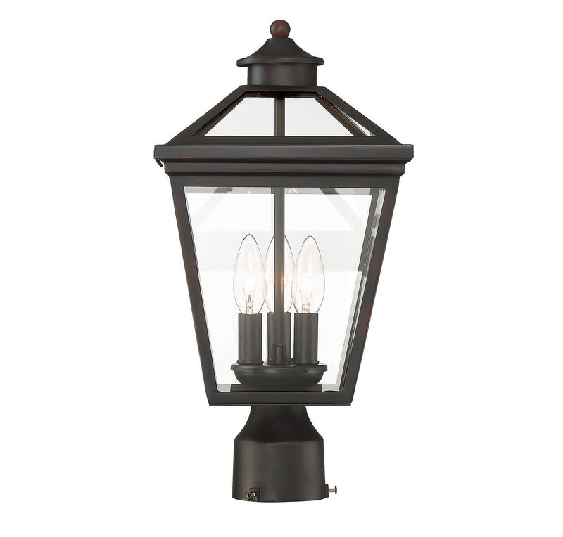 Three Light Post Lantern<br /><span style="color: