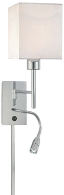 George Kovacs - P477-077 - LED Swing Arm Wall Lamp - George's Reading Room - Chrome