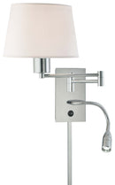 George Kovacs - P478-077 - LED Swing Arm Wall Lamp - George's Reading Room - Chrome