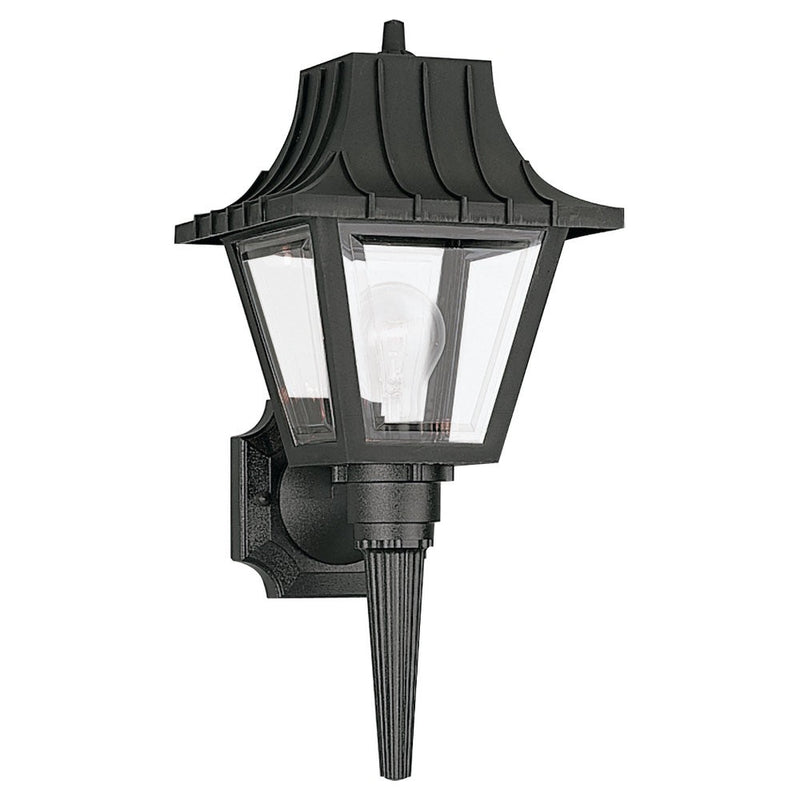Generation Lighting - 8720-32 - One Light Outdoor Wall Lantern - Polycarbonate Outdoor - Black