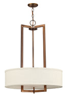 Hinkley - 3204BR - LED Chandelier - Hampton - Brushed Bronze