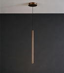 Lámpara Colgante Decorativa Con Luz Led 5W Acabado Coffee.