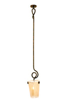 Kalco - 4301AC/ANTQ - One Light Pendant - Tribecca - Antique Copper