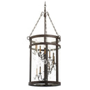 Kalco - 5804BZ - 12 Light Foyer Pendant - Morris - Bronze
