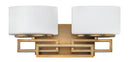 Hinkley - 5102BR - Two Light Vanity - Lanza - Brushed Bronze