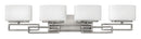 Hinkley - 5104AN - Four Light Vanity - Lanza - Antique Nickel