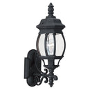 Generation Lighting - 88200-12 - One Light Outdoor Wall Lantern - Wynfield - Black
