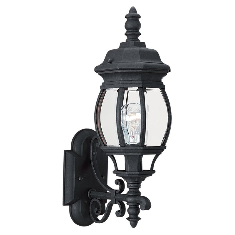 Generation Lighting - 88200-12 - One Light Outdoor Wall Lantern - Wynfield - Black