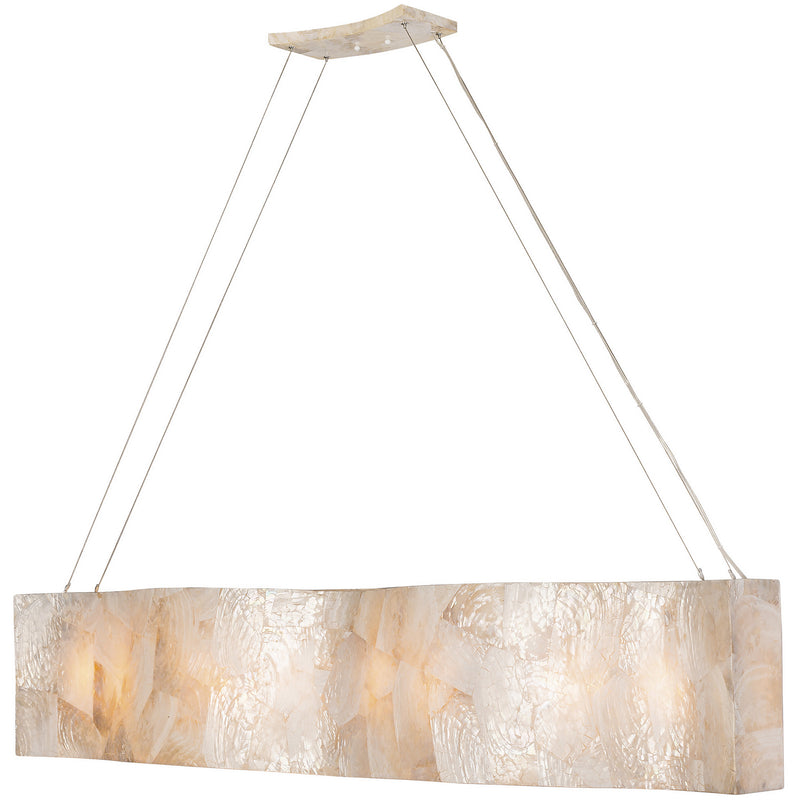 Eight Light Linear Pendant<br /><span style="color: