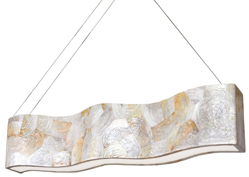 Eight Light Linear Pendant<br /><span style="color: