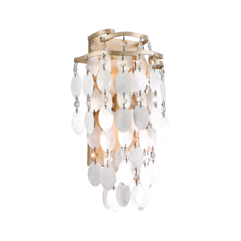 Corbett Lighting - 109-11 - Two Light Wall Sconce - Dolce - Champagne Leaf