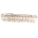 Corbett Lighting - 109-67-CPL - Seven Light Bath And Vanity - Dolce - Champagne Leaf