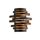 Corbett Lighting - 113-11 - One Light Wall Sconce - Vertigo - Bronze And Gold Leaf