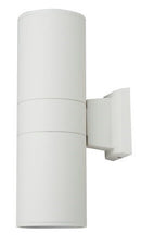LÁMPARA DE PARED EXTERIOR DECORATIVA ILUMINACION UP&DOWN 2XE27-75W - PAR30, 100-240V, 50-60HZ , GRADO DE PROTECCION IP54, ACABADO BLANCO.