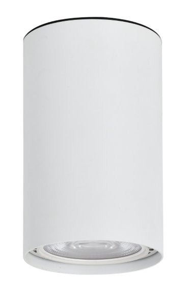 LÁMPARA TIPO SPOT SUPERFICIAL 1XE27-75W PARA FOCO PAR30, 110-240V 50-60HZ, GRADO DE PROTECCION IP20, ACABADO BLANCO.