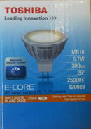 FOCO LED MR16 6.7 TOSHIBA DIMEABLE 12V2