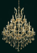 Elegant Lighting - 2800D38G-GT/RC - 28 Light Chandelier - Maria Theresa - Gold