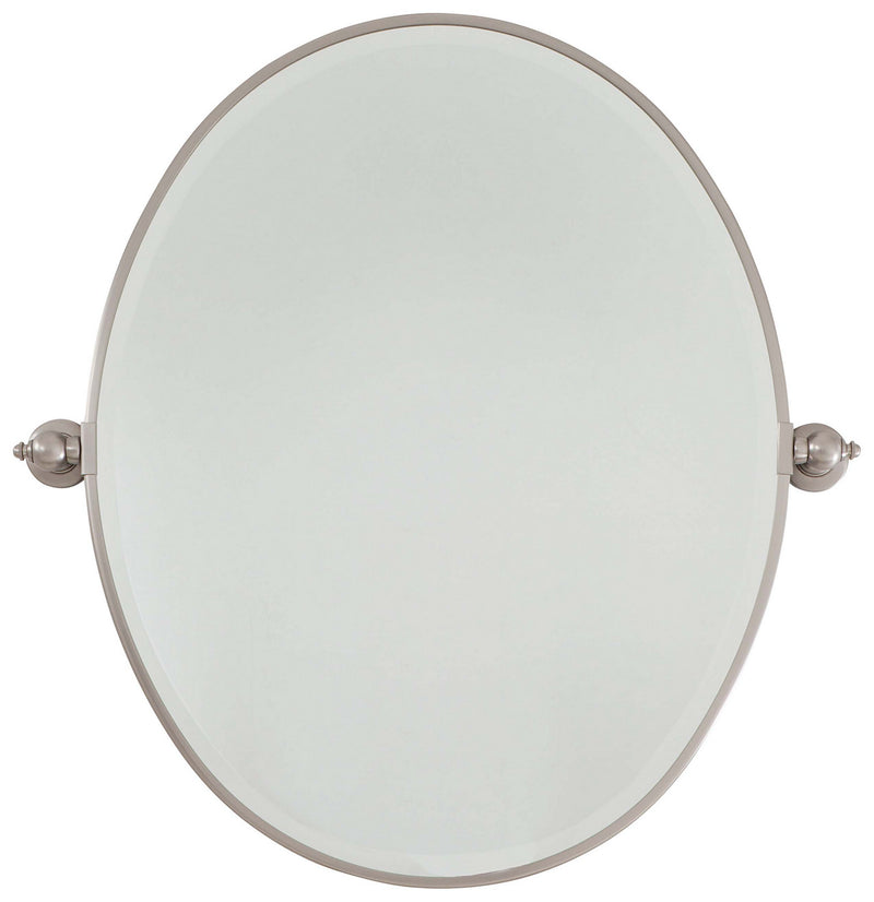 Mirror<br /><span style="color:#4AB0CE;">Entrega: 4-10 dias en USA</span><br /><span style="color:#4AB0CE;font-size:60%;">PREGUNTE POR ENTREGA EN PANAMA</span><br />Collection: Pivoting Mirrors<br />Finish: Brushed Nickel