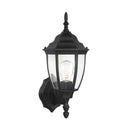 One Light Outdoor Wall Lantern<br /><span style="color:#4AB0CE;">Entrega: 4-10 dias en USA</span><br /><span style="color:#4AB0CE;font-size:60%;">PREGUNTE POR ENTREGA EN PANAMA</span><br />Collection: Bakersville<br />Finish: Black