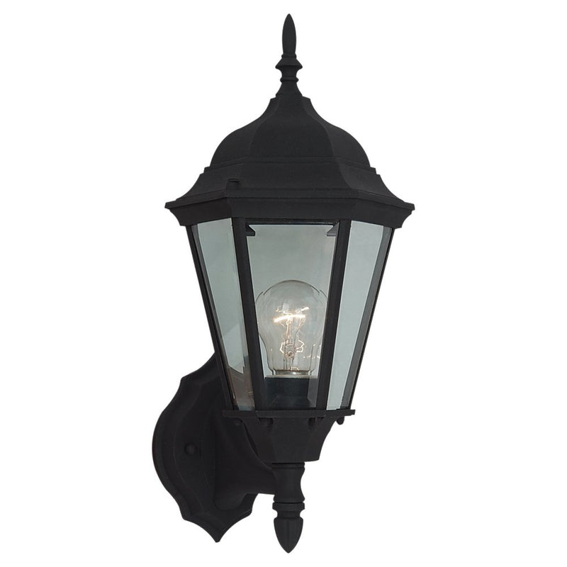 Generation Lighting. - 88941-12 - One Light Outdoor Wall Lantern - Bakersville - Black