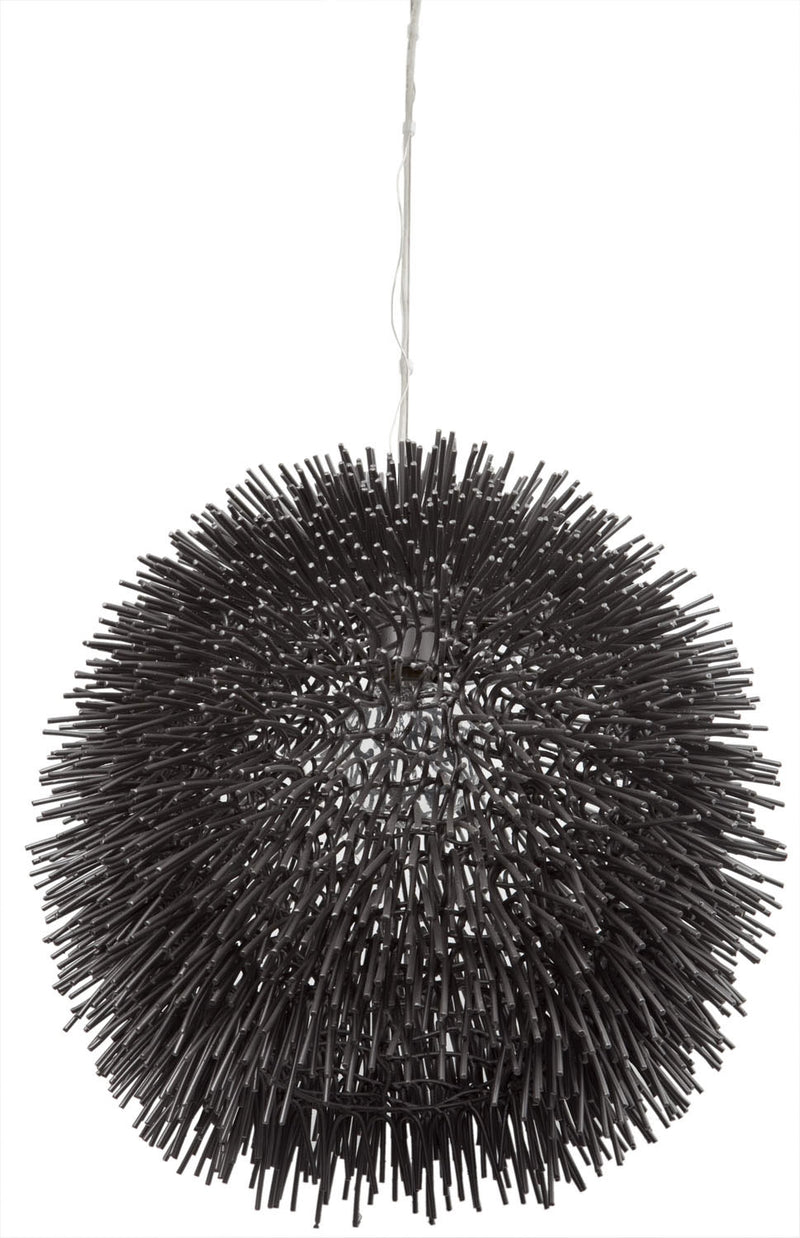 One Light Pendant<br /><span style="color:#4AB0CE;">Entrega: 4-10 dias en USA</span><br /><span style="color:#4AB0CE;font-size:60%;">PREGUNTE POR ENTREGA EN PANAMA</span><br />Collection: Urchin<br />Finish: Black