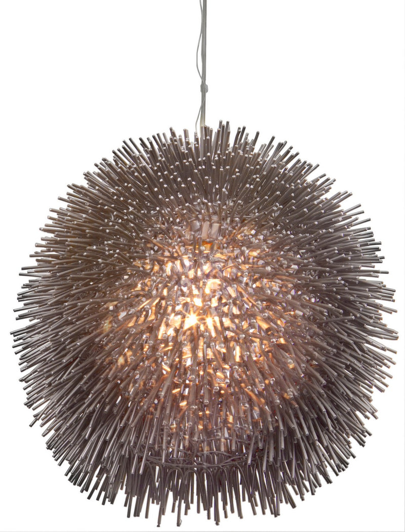 Varaluz - 169P01CH - One Light Pendant - Urchin - Painted Chrome