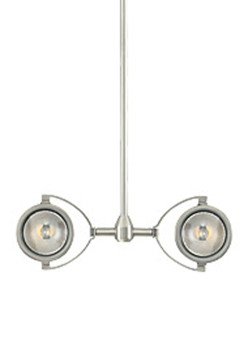 Visual Comfort Modern - 700FJELT12S - Two Light Head - Elton - Satin Nickel