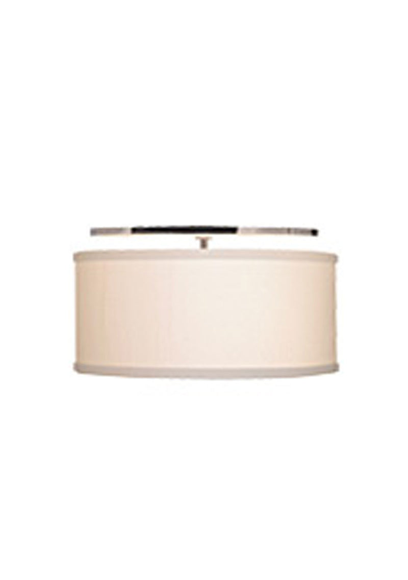 Visual Comfort Modern - 700TDMULFMLCS - Four Light Flush Mount - Mulberry - Satin Nickel