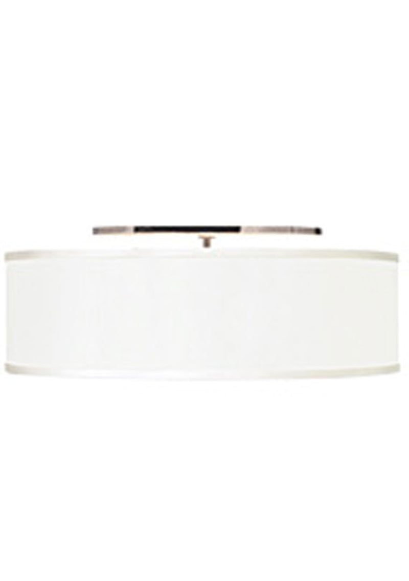 Visual Comfort Modern - 700TDMULFMSWS - Two Light Flush Mount - Mulberry - Satin Nickel