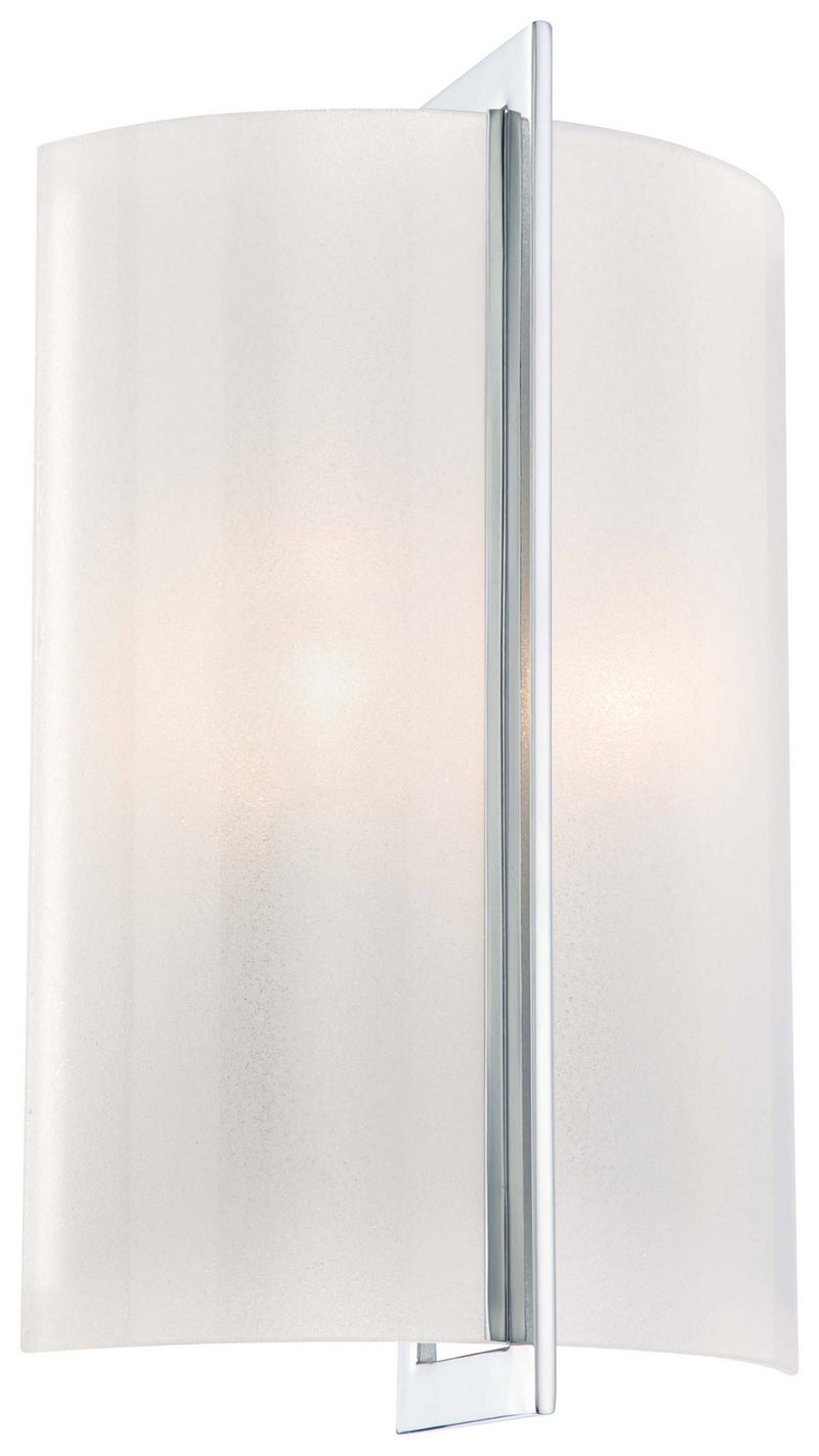 Minka-Lavery - 6390-77 - Two Light Wall Sconce - Clarte - Chrome