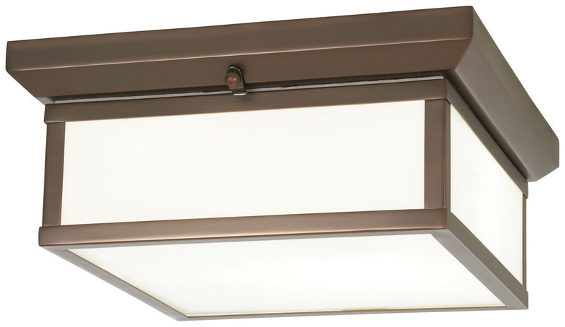 Minka-Lavery - 6919-281 - Two Light Flush Mount - Harvard Court Bronze (Plated)