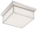 Two Light Flush Mount<br /><span style="color:#4AB0CE;">Entrega: 4-10 dias en USA</span><br /><span style="color:#4AB0CE;font-size:60%;">PREGUNTE POR ENTREGA EN PANAMA</span><br />Collection: Daventry Bath<br />Finish: Polished Nickel