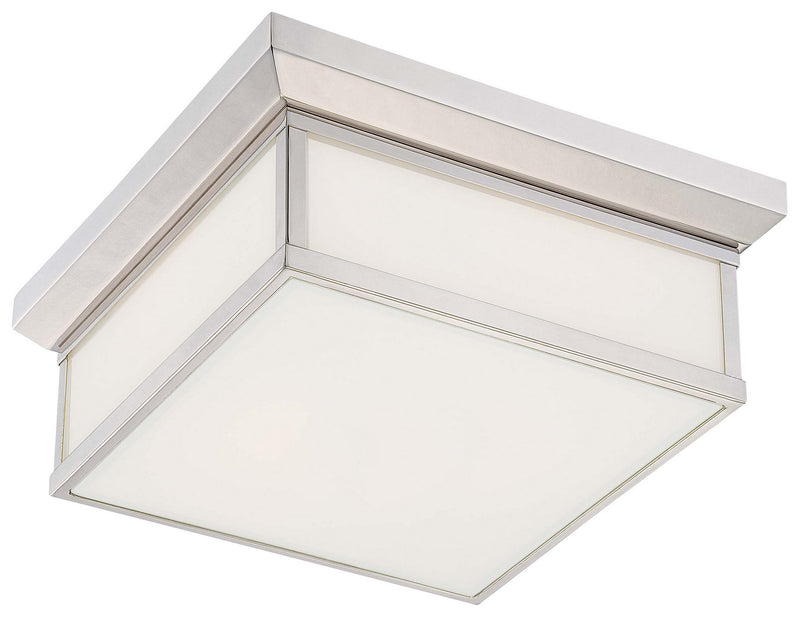 Two Light Flush Mount<br /><span style="color:#4AB0CE;">Entrega: 4-10 dias en USA</span><br /><span style="color:#4AB0CE;font-size:60%;">PREGUNTE POR ENTREGA EN PANAMA</span><br />Collection: Daventry Bath<br />Finish: Polished Nickel