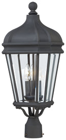 Three Light Post Mount<br /><span style="color:#4AB0CE;">Entrega: 4-10 dias en USA</span><br /><span style="color:#4AB0CE;font-size:60%;">PREGUNTE POR ENTREGA EN PANAMA</span><br />Collection: Harrison<br />Finish: Sand Coal