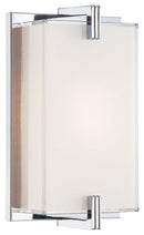 George Kovacs - P5210-077 - One Light Wall Sconce - Cubism - Chrome