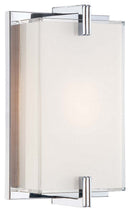 George Kovacs - P5210-077 - One Light Wall Sconce - Cubism - Chrome