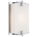 George Kovacs - P5210-077 - One Light Wall Sconce - Cubism - Chrome