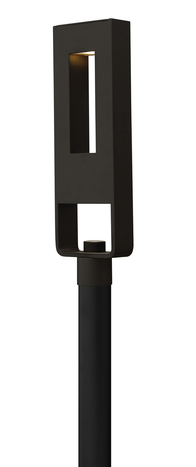 Hinkley - 1641SK-LED - LED Post Top or Pier Mount Lantern - Atlantis - Satin Black