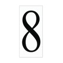 Generation Lighting - 90618-68 - Address Number Tile - Address Light - White Plastic