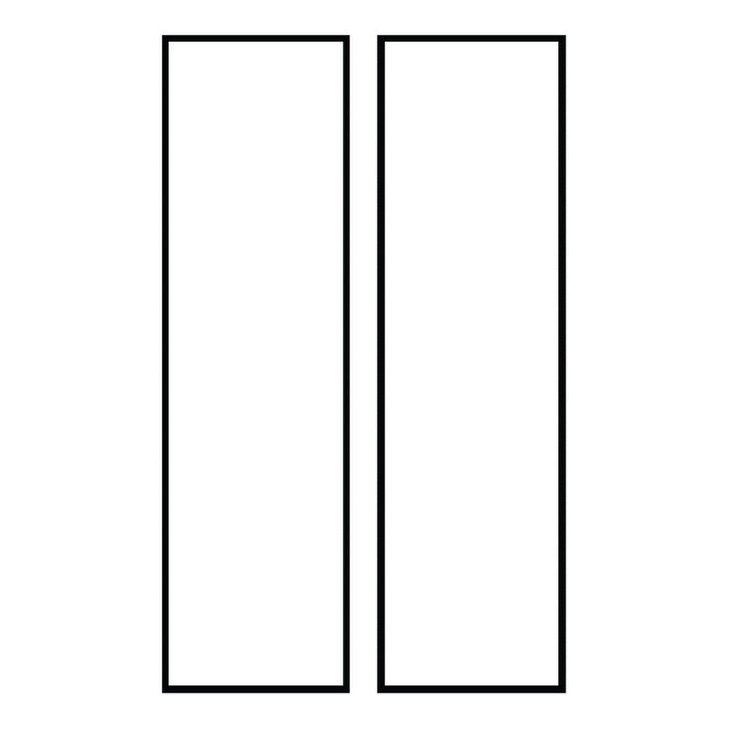 Generation Lighting - 90621-68 - Address Number Tile - Address Light - White Plastic