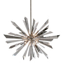 Corbett Lighting - 140-48 - Eight Light Chandelier - Inertia - Silver Leaf