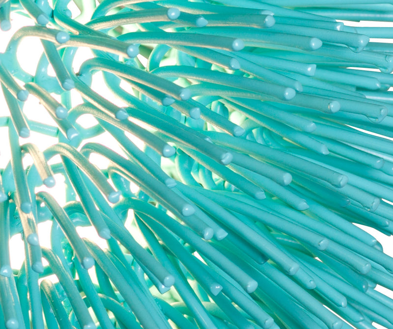 One Light Mini Pendant<br /><span style="color:#4AB0CE;">Entrega: 14-15 semanas en USA</span><br /><span style="color:#4AB0CE;font-size:60%;">PREGUNTE POR ENTREGA EN PANAMA</span><br />Collection: Urchin<br />Finish: Aqua Velvet