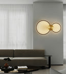 LÁMPARA DE TECHO DECORATIVA LED 20W, EMITE 2100LM, TONALIDAD DE 3000K, 110-240V 50-60HZ, ACABADO NEGRO BRASS + NEGRO.