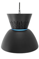 Lampara Colgante Led Decorativa Industrial Negra 50W 5000K