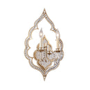 Corbett Lighting - 161-12 - Two Light Wall Sconce - Bijoux - Silver Leaf With Antique Mist