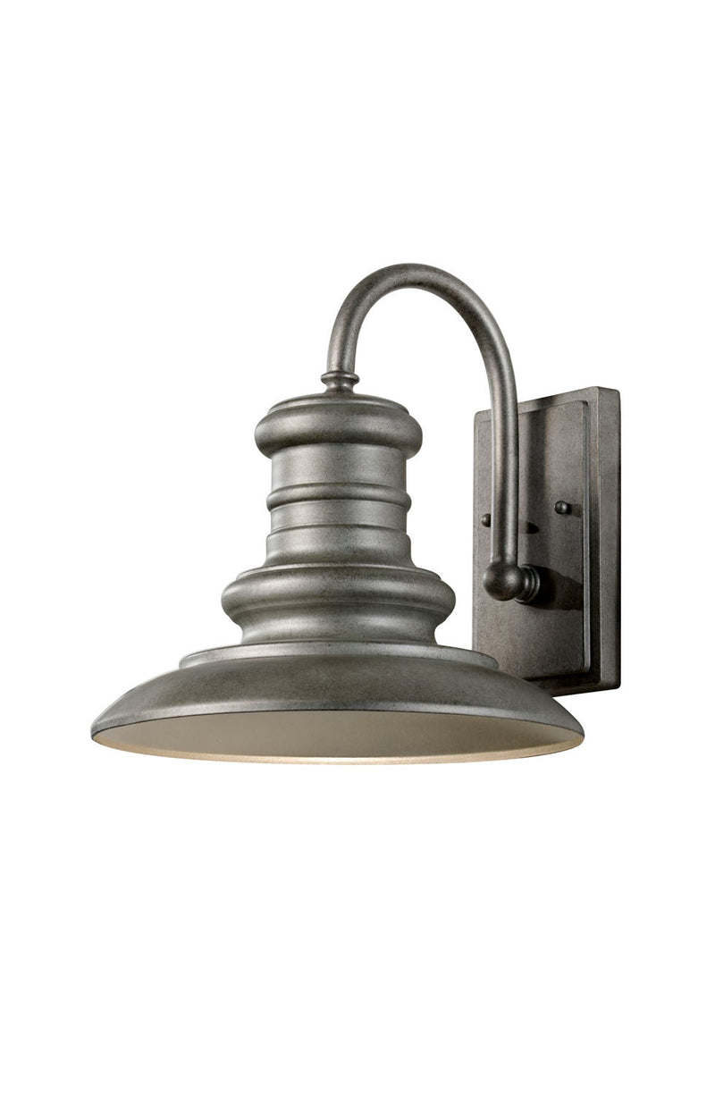 Generation Lighting. - OL8601TRD - One Light Outdoor Wall Lantern - Redding Station - Tarnished Silver