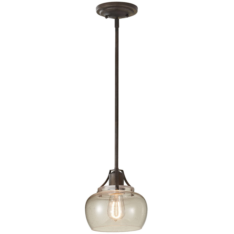 Generation Lighting - P1234RI - One Light Pendant - Urban Renewal - Rustic Iron