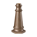 Generation Lighting - POSTBASE CB - Postbase - Outdoor Post Base - Corinthian Bronze